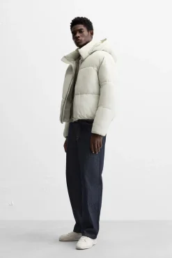 Fashion CAZADORA ACOLCHADA CAPUCHA DESMONTABLE Hombre Plumíferos