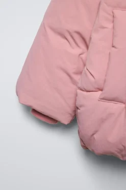 Niños ZARA 6 - 18 Meses·Abrigos / Buzos<CAZADORA ACOLCHADA CAPUCHA