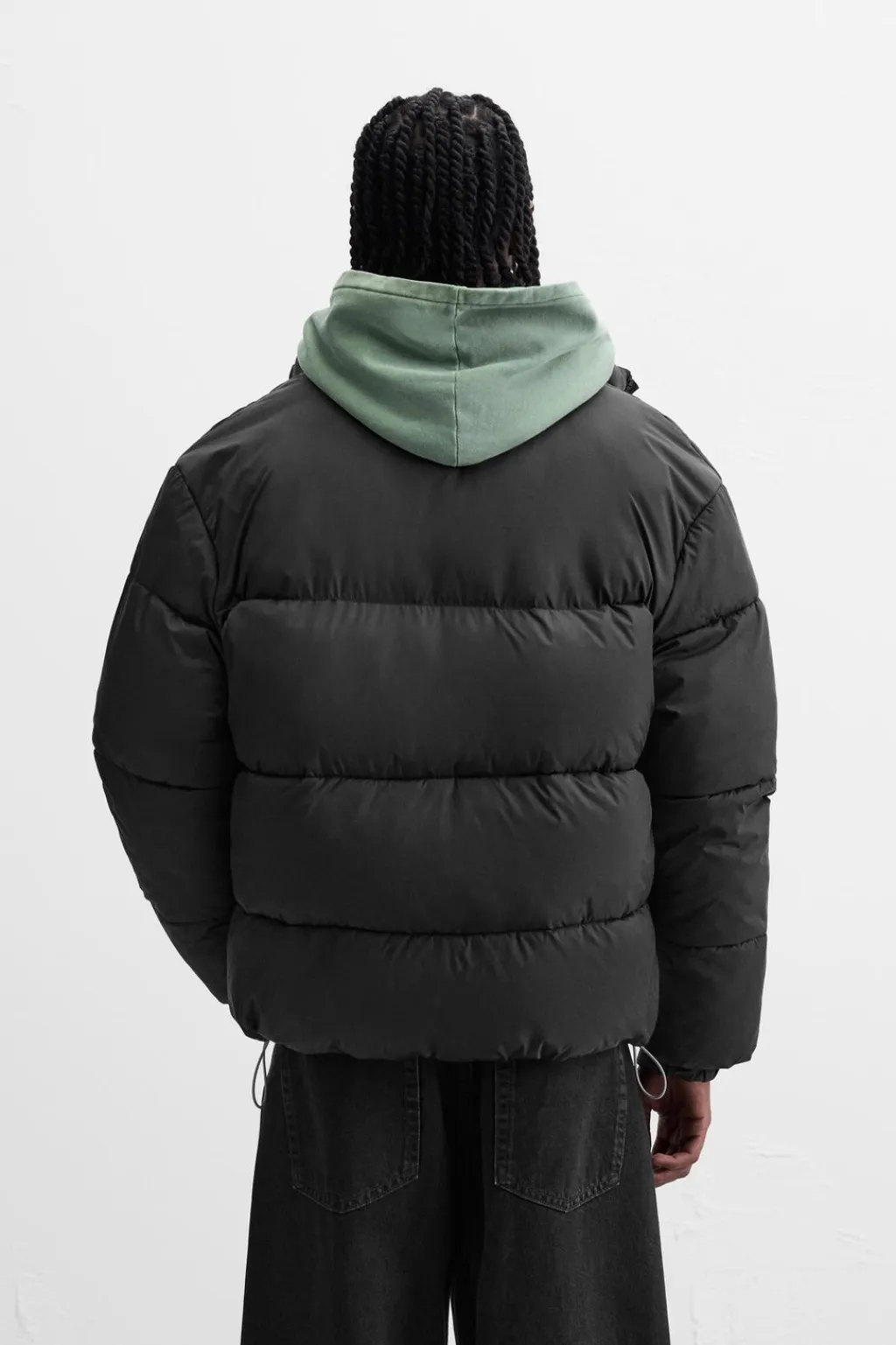 Outlet CAZADORA ACOLCHADA COLOR BLOCK Hombre Plumíferos