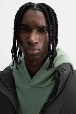 Outlet CAZADORA ACOLCHADA COLOR BLOCK Hombre Plumíferos