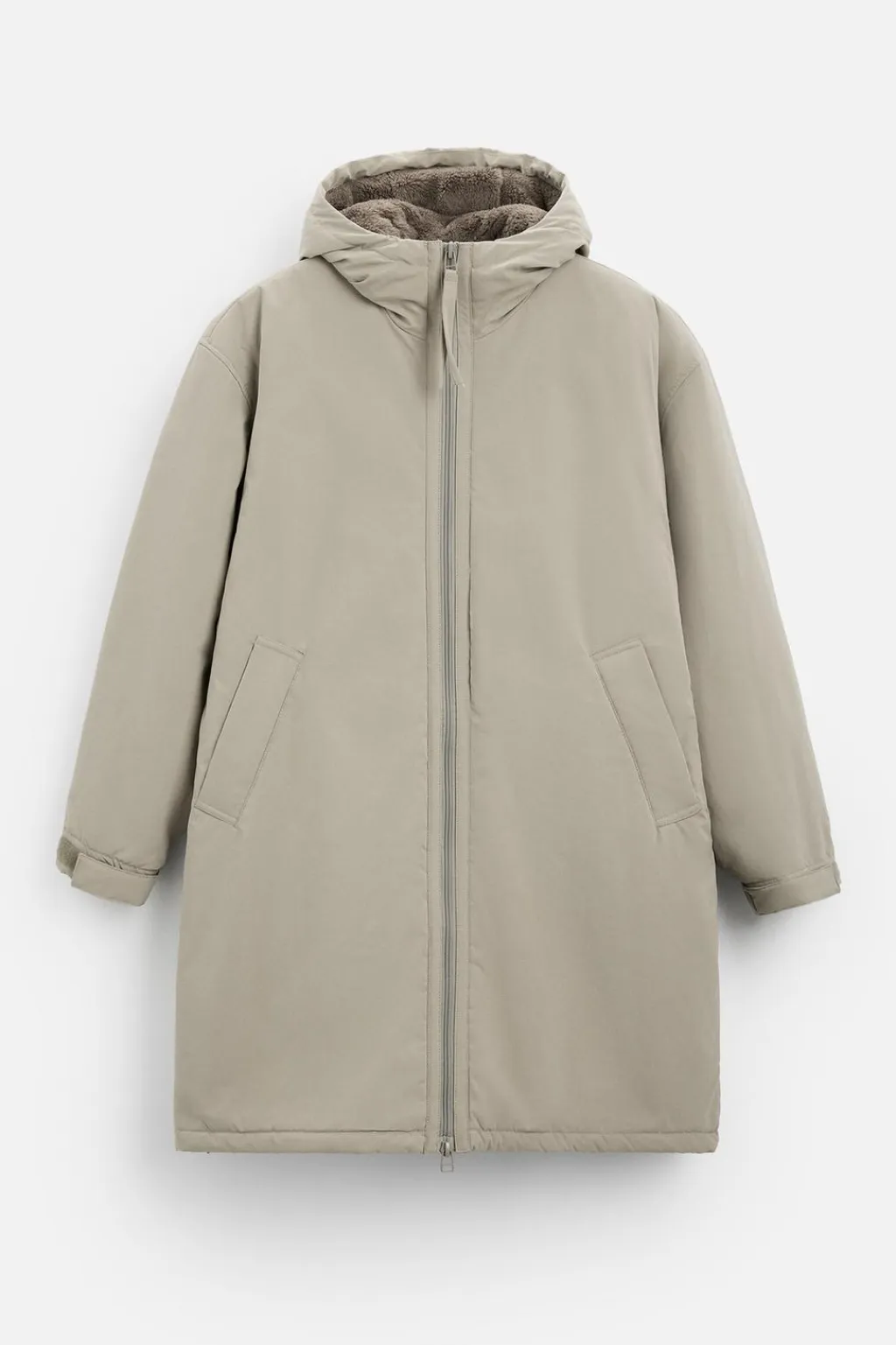 Outlet CAZADORA ACOLCHADA COMBINADA Hombre Cazadoras|Abrigos / Gabardinas