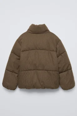 Niños ZARA 6 - 14 Años·Abrigos<CAZADORA ACOLCHADA CUADRO VICHY
