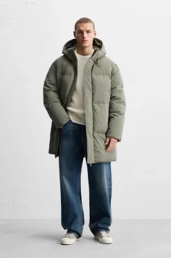 Clearance CAZADORA ACOLCHADA LARGA Hombre Cazadoras|Abrigos / Gabardinas