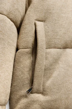 Hot CAZADORA ACOLCHADA PUNTO Mujer Abrigos / Anoraks