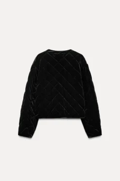 Discount CAZADORA ACOLCHADA TERCIOPELO Mujer Chaquetas / Cazadoras