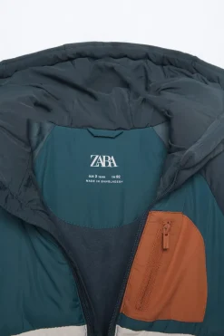 Niños ZARA 1½ - 6 Años·Abrigos|6 - 18 Meses·Abrigos / Buzos<CAZADORA ACOLCHADA WATER REPELLENT