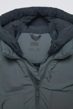 Niños ZARA 1½ - 6 Años·Abrigos|6 - 18 Meses·Abrigos / Buzos<CAZADORA ACOLCHADA WATER REPELLENT
