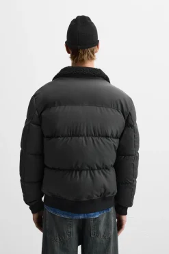 Outlet CAZADORA ACOLCHADO ENGOMADO Hombre Plumíferos