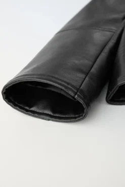 Niños ZARA 6 - 14 Años·Abrigos<CAZADORA BIKER EFECTO PIEL