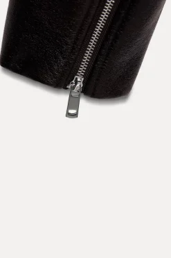 Sale CAZADORA BIKER EFECTO PIEL Mujer Chaquetas / Cazadoras