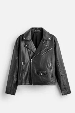 Sale CAZADORA BIKER PIEL Hombre Piel