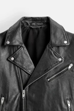 Sale CAZADORA BIKER PIEL Hombre Piel