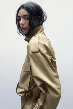 Online CAZADORA BOLSILLOS Mujer Chaquetas / Cazadoras