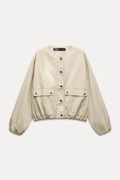 New CAZADORA BOLSILLOS Mujer Chaquetas / Cazadoras