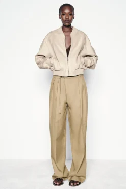 Clearance CAZADORA BOMBER EFECTO ANTE Mujer Chaquetas / Cazadoras