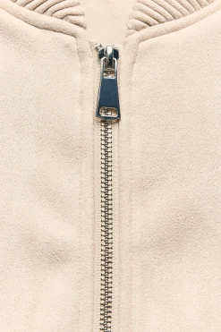 Clearance CAZADORA BOMBER EFECTO ANTE Mujer Chaquetas / Cazadoras