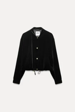 Sale CAZADORA BOMBER TERCIOPELO Mujer Chaquetas / Cazadoras