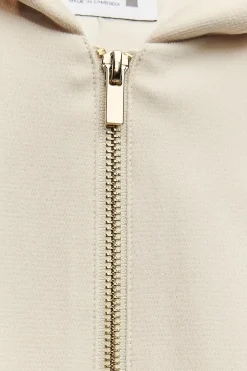 New CAZADORA BOMBER TEXTURA CAPUCHA Mujer Chaquetas / Cazadoras