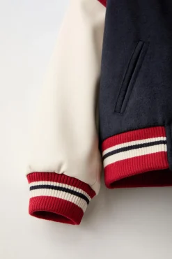 Niños ZARA 6 - 14 Años·Abrigos<CAZADORA BOMBER VARSITY