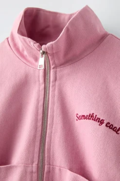 Niños ZARA 6 - 14 Años·Abrigos<CAZADORA BORDADO