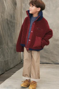 Niños ZARA 6 - 14 Años·Abrigos<CAZADORA BORREGUILLO CONTRASTE LIMITED EDITION