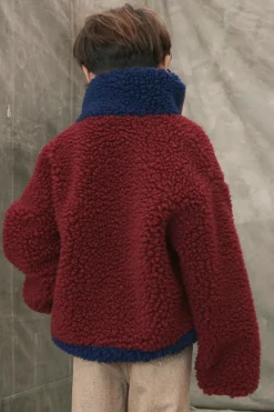 Niños ZARA 6 - 14 Años·Abrigos<CAZADORA BORREGUILLO CONTRASTE LIMITED EDITION