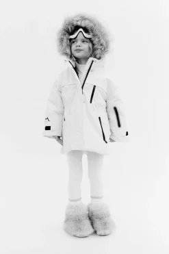 Niños ZARA 1½ - 6 Años·Chándal|1½ - 6 Años·Abrigos<CAZADORA CAPUCHA PELO WATER REPELLENT Y WINDPROOF SKI COLLECTION