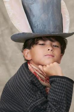 Niños ZARA 6 - 14 Años·Abrigos<CAZADORA CON LANA CUADRO VICHY LIMITED EDITION