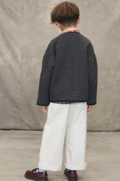 Niños ZARA 6 - 14 Años·Abrigos<CAZADORA CON LANA CUADRO VICHY LIMITED EDITION