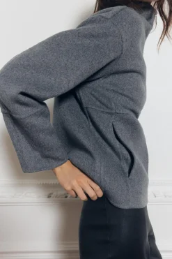 Hot CAZADORA CON LANA ZW COLLECTION Mujer Chaquetas / Cazadoras