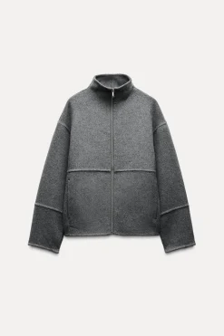 Hot CAZADORA CON LANA ZW COLLECTION Mujer Chaquetas / Cazadoras