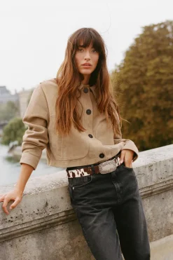 Discount CAZADORA CORTA 100% PIEL Mujer Chaquetas / Cazadoras