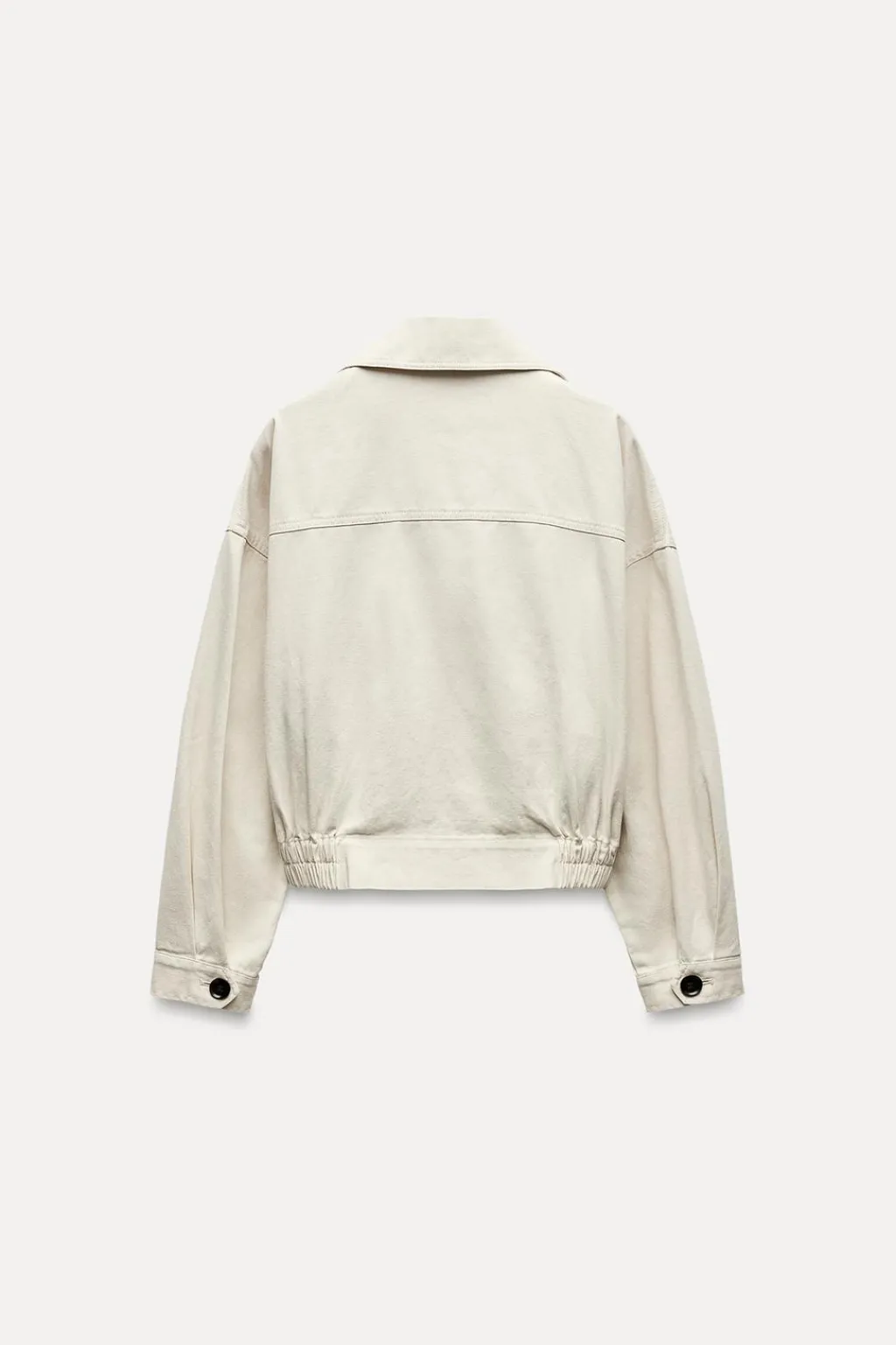 Fashion CAZADORA CORTA BAJO ELÁSTICO Mujer Chaquetas / Cazadoras