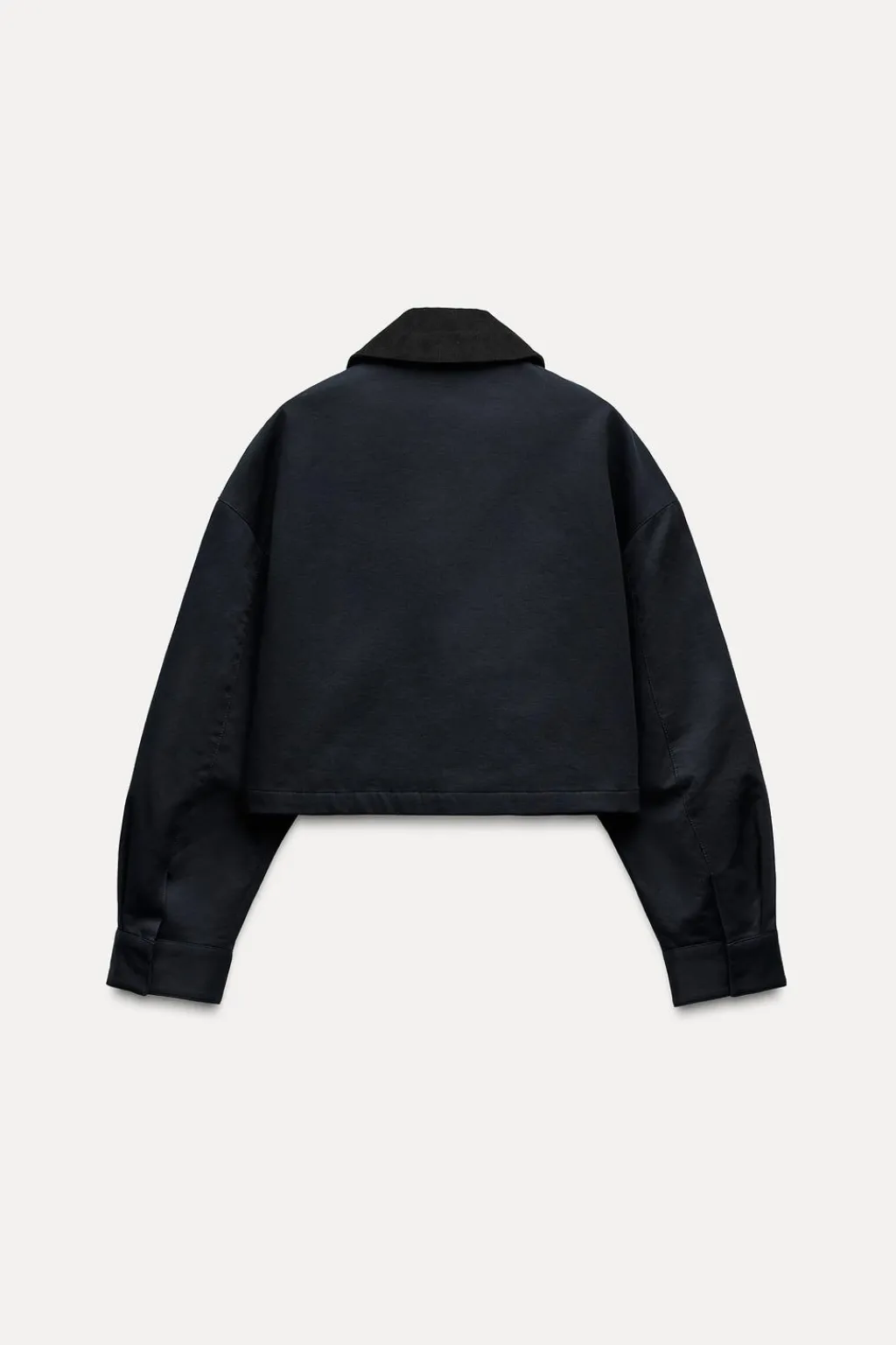 Hot CAZADORA CORTA CUELLO PANA Mujer Chaquetas / Cazadoras