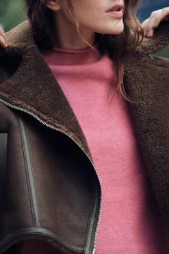 New CAZADORA CORTA DOBLE FAZ Mujer Abrigos / Anoraks|Chaquetas / Cazadoras