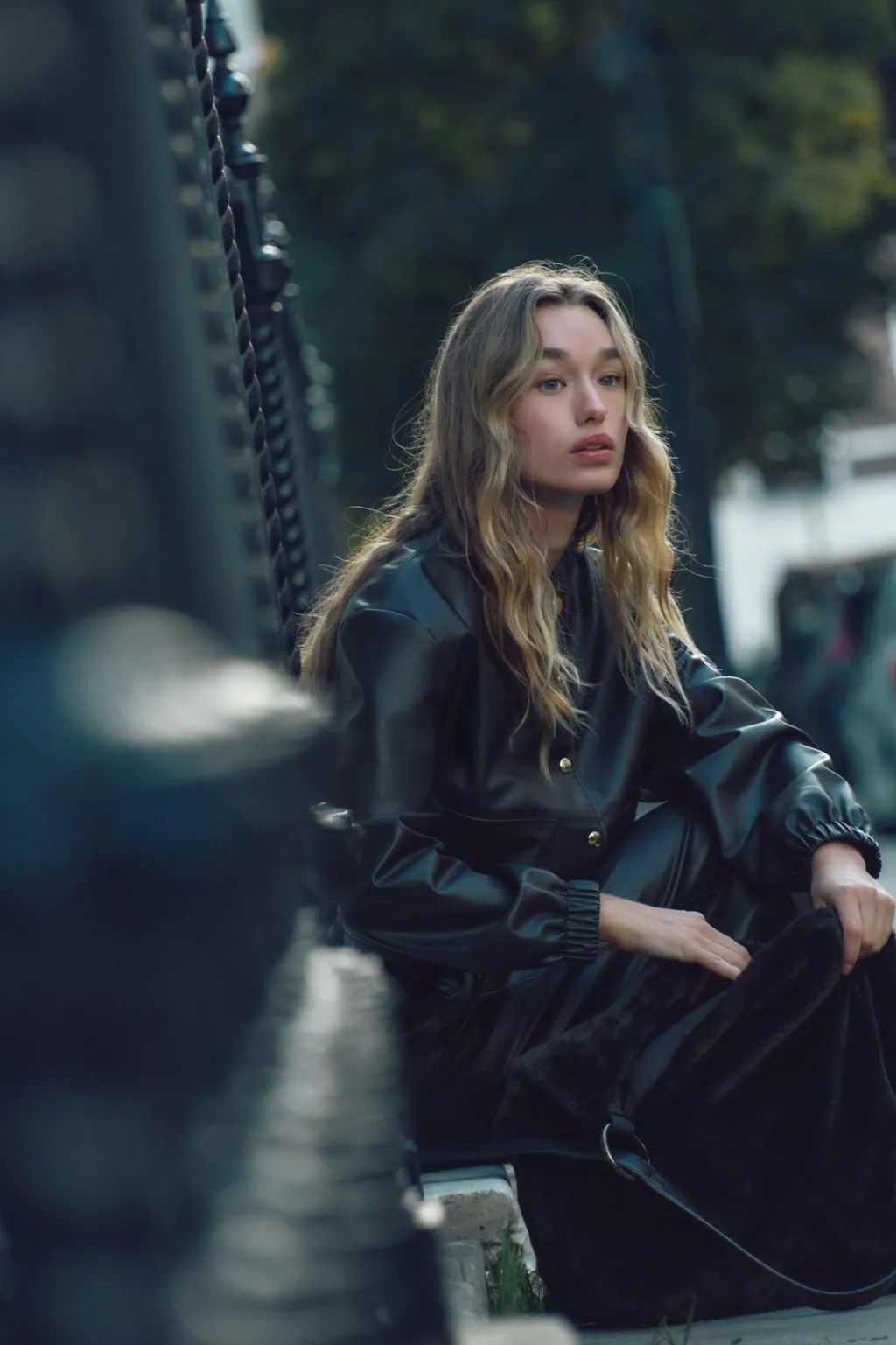 Fashion CAZADORA CROP EFECTO PIEL Mujer Chaquetas / Cazadoras