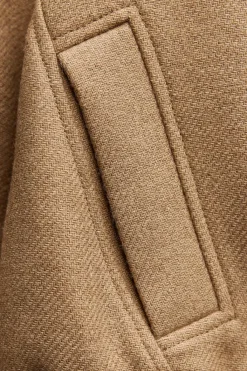 Discount CAZADORA CUELLO SUBIDO CON LANA Mujer Chaquetas / Cazadoras