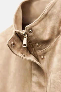 Best CAZADORA CUELLO SUBIDO EFECTO ANTE Mujer Chaquetas / Cazadoras