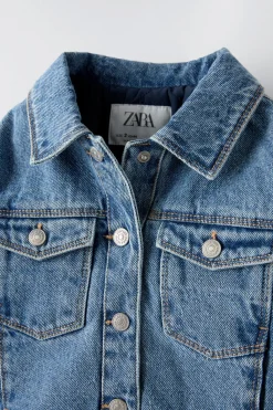 Niños ZARA 1½ - 6 Años·Jeans / Denim|1½ - 6 Años·Licencias<CAZADORA DENIM ACOLCHADA MINNIE MOUSE © DISNEY