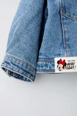 Niños ZARA 1½ - 6 Años·Jeans / Denim|1½ - 6 Años·Licencias<CAZADORA DENIM ACOLCHADA MINNIE MOUSE © DISNEY