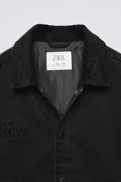 Niños ZARA 6 - 14 Años·Abrigos<CAZADORA DENIM BORDADO