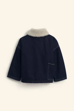 Niños ZARA 6 - 14 Años·Abrigos<CAZADORA DENIM BORREGUILLO LIMITED EDITION