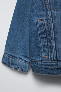 Niños ZARA 1½ - 6 Años·Jeans / Denim|1½ - 6 Años·Abrigos<CAZADORA DENIM BORREGUILLO