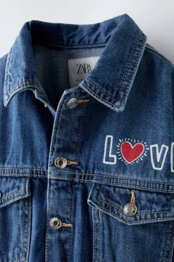 Niños ZARA 1½ - 6 Años·Jeans / Denim|1½ - 6 Años·Total Look<CAZADORA DENIM KEITH HARING ®