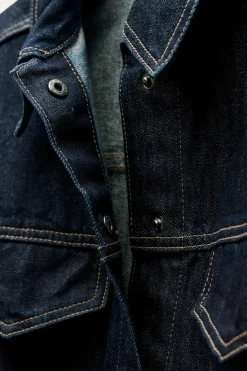 New CAZADORA DENIM TRF CINTURÓN Mujer Chaquetas / Cazadoras