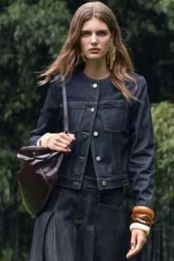 Fashion CAZADORA DENIM ZW COLLECTION Mujer Chaquetas / Cazadoras