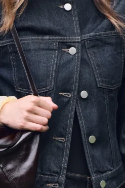 Fashion CAZADORA DENIM ZW COLLECTION Mujer Chaquetas / Cazadoras