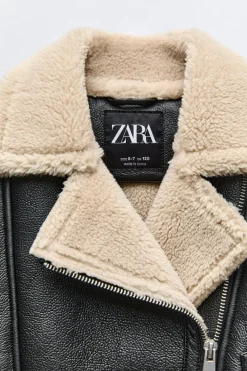 Niños ZARA 6 - 14 Años·Abrigos<CAZADORA DOBLE FAZ