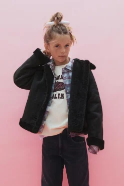 Niños ZARA 6 - 14 Años·Abrigos<CAZADORA DOBLE FAZ