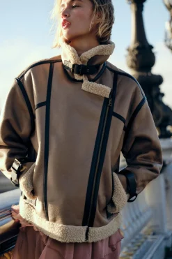 Discount CAZADORA DOBLE FAZ BAJO TRABILLAS Mujer Abrigos / Anoraks|Chaquetas / Cazadoras